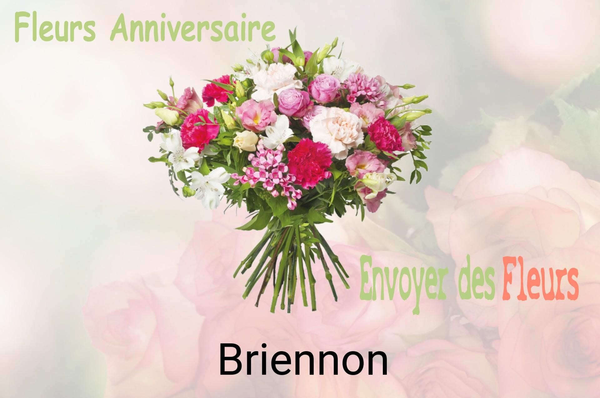 Bouquet de fleurs d’anniversaire livré à Briennon