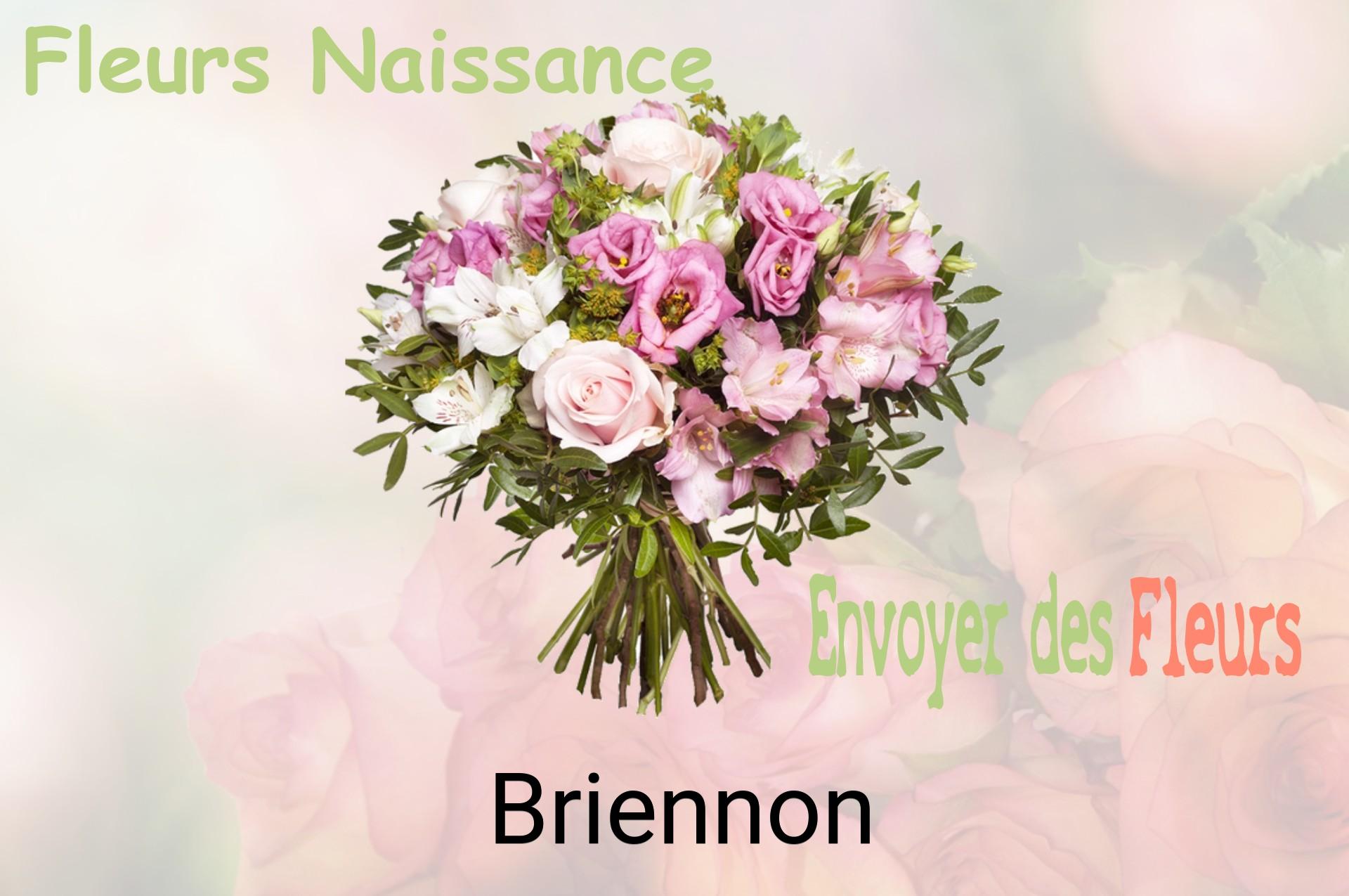 Bouquet de fleurs de naissance livré à Briennon